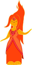 Flame Princess (My version) in barefeet by mawii17