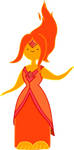 Flame Princess in barefeet by mawii17