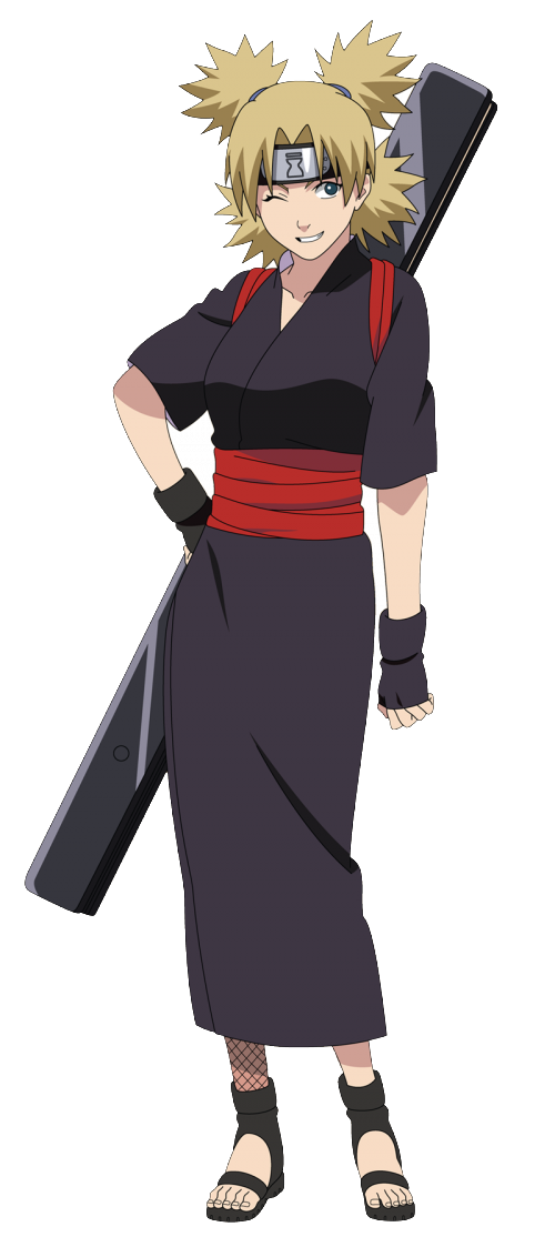 Temari (My version) in barefeet by mawii17 on DeviantArt