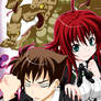 Rias Gremory and Issei Hyoudou