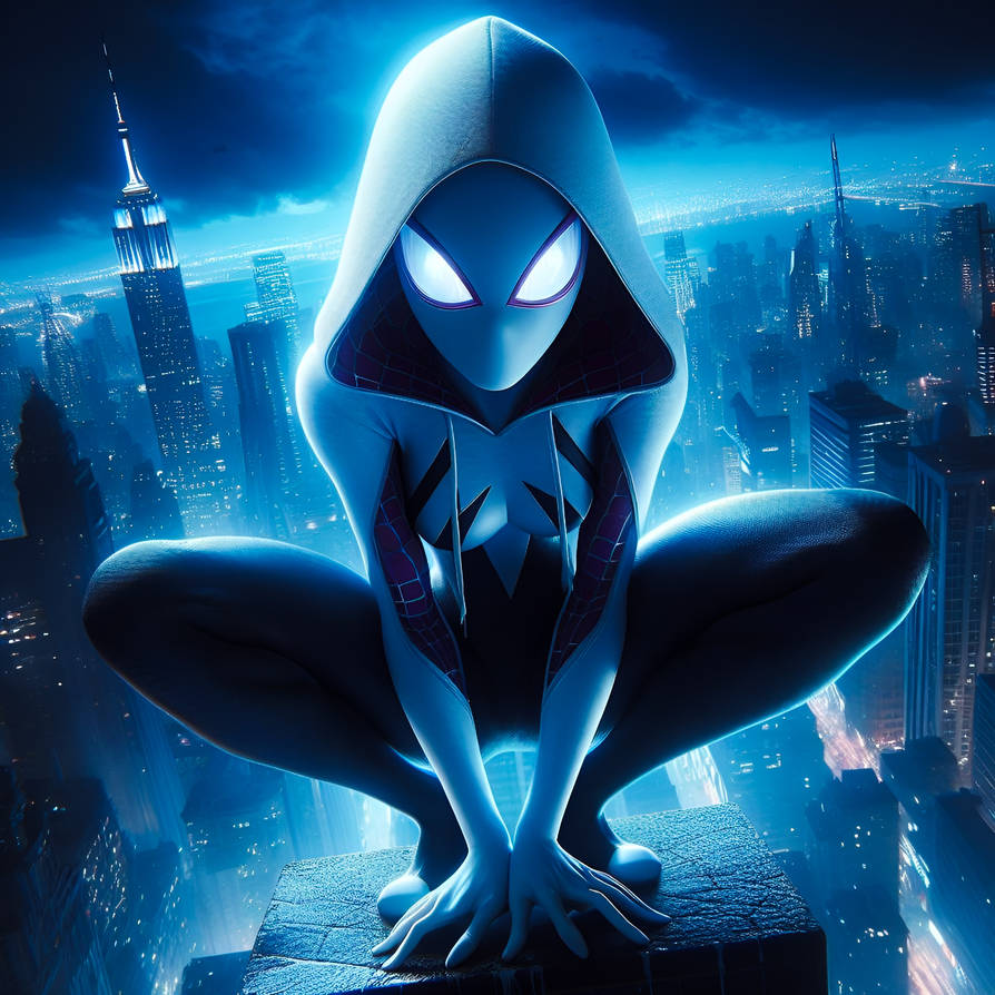 Ghost spider (request) by SallysAcorn on DeviantArt