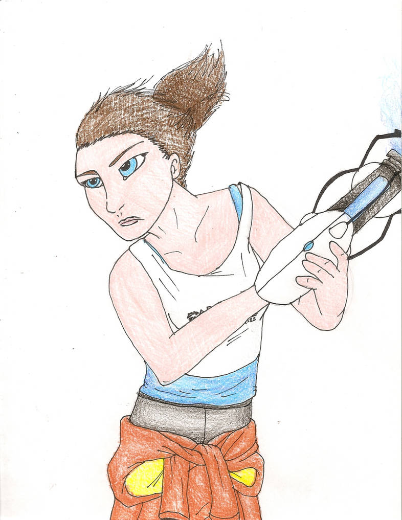 Chell by TangledTabby876 on DeviantArt