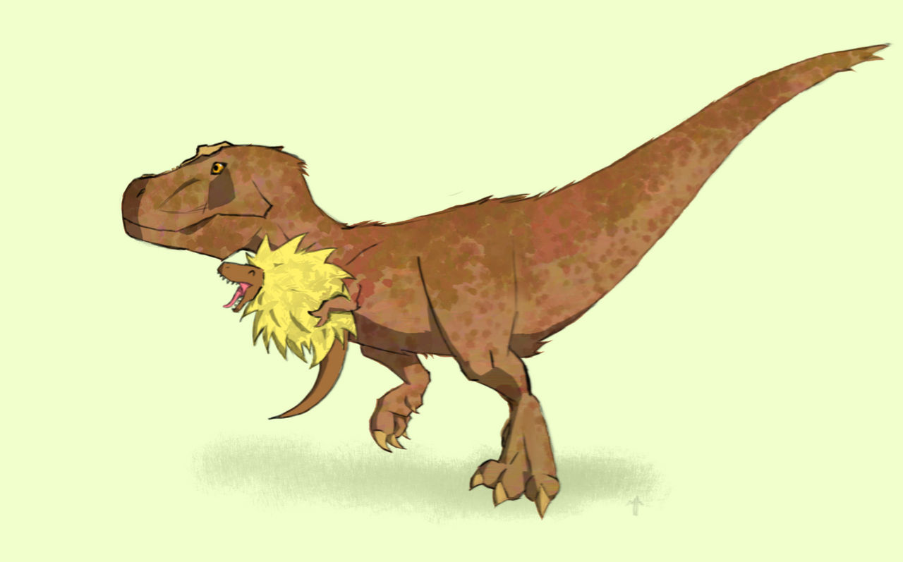 Floofi Rex Fluffball Rex by Kelmfire on DeviantArt