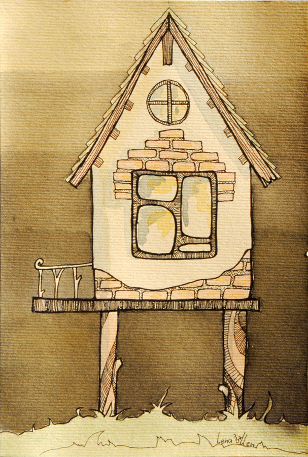 drawing house