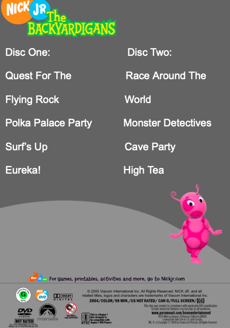 The Backyardigans The Quest For The Flying Rock