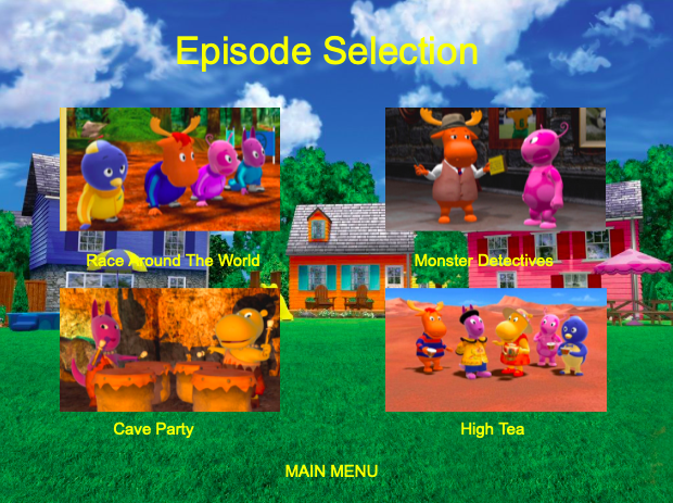 The Backyardigans Race Around The World