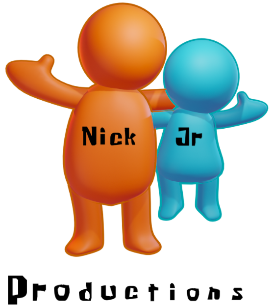 Nick Jr Productions Logo (20052009) w/ SB Font by LukeB21 on DeviantArt
