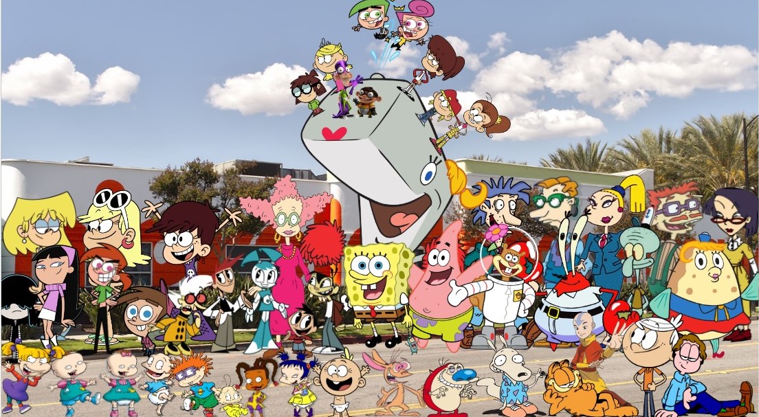 Every Nickelodeon character in Once Upon A Splat by LukeB21 on DeviantArt