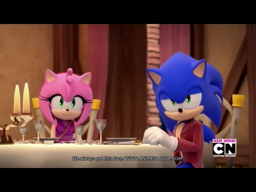 Sonic and Amy's Romantic Date! (SonAmy Cartoon Animation) 