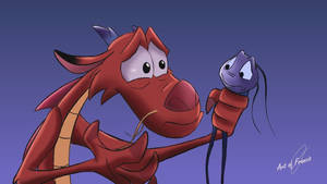 Mushu and Cricket