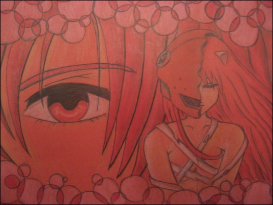 elfen lied eye