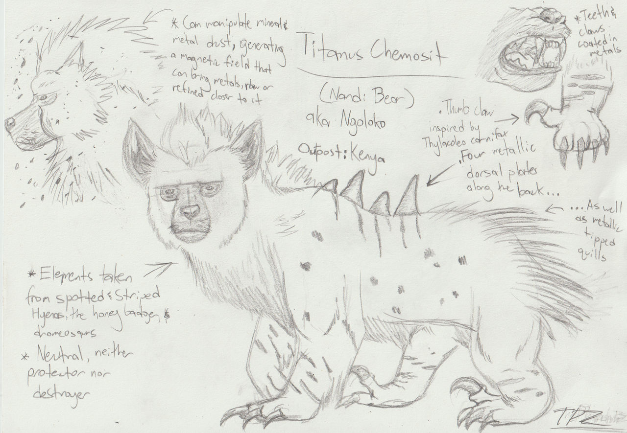 Chemosit Titanus Chemosit by ThePharaohZ on DeviantArt