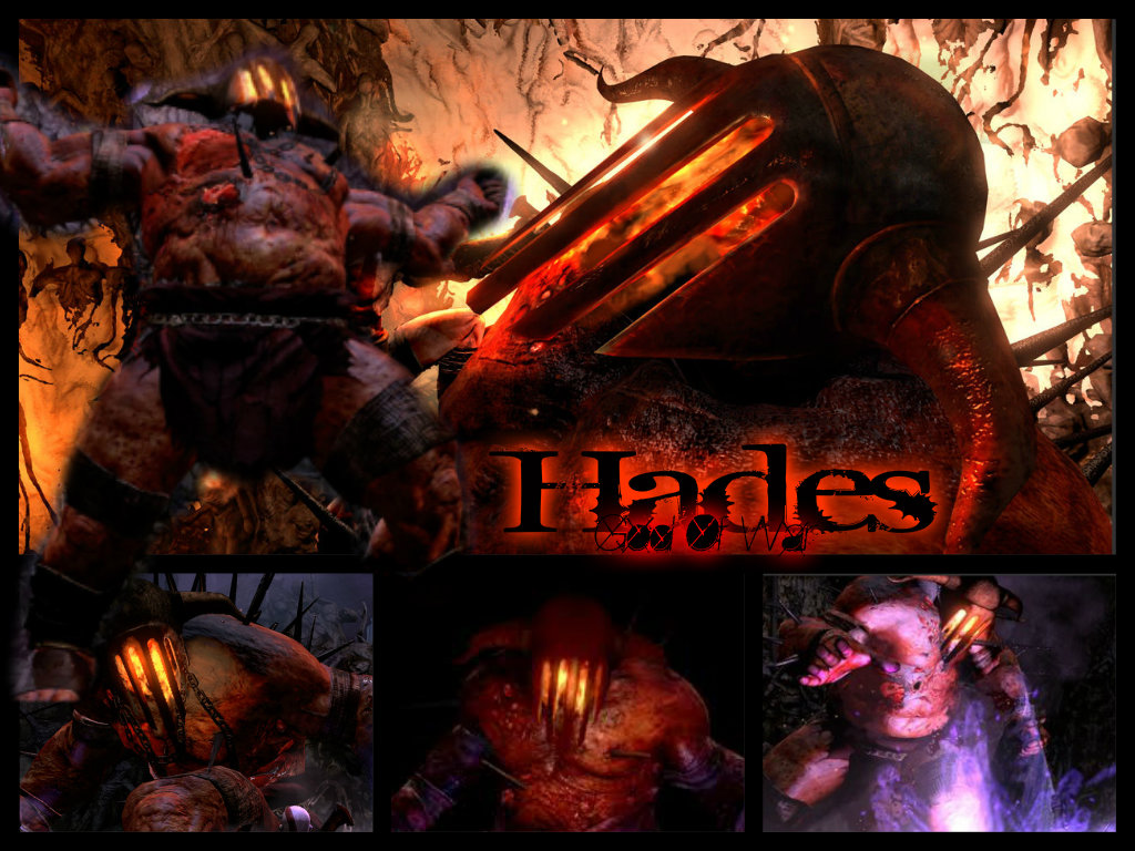 god of war hades wallpaper by