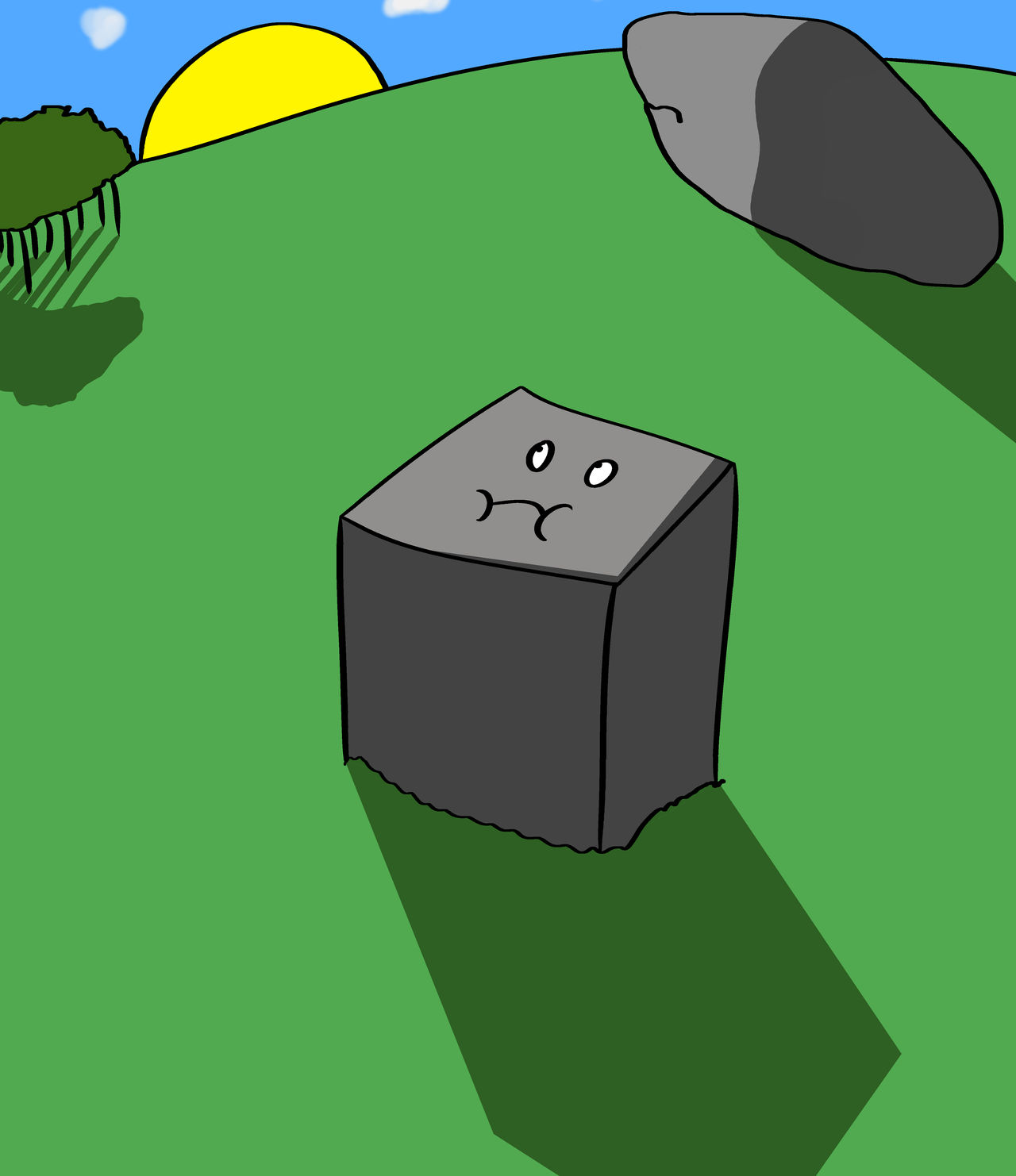 Cube boy by BAllS12341234 on DeviantArt