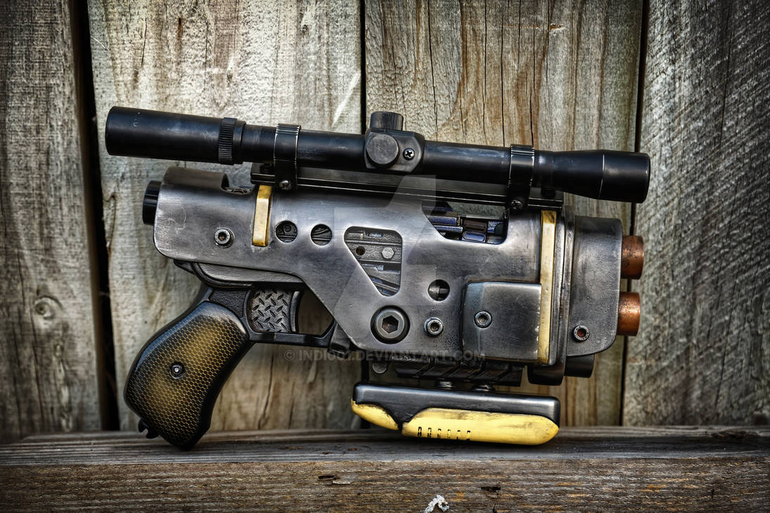 Star Wars style blaster by indi001 on DeviantArt
