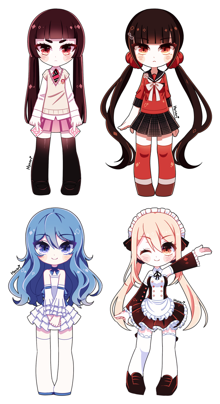 Semi Chibi Batch By Hynorin On Deviantart Semi Chibi Batch By Hynorin On Deviantart
