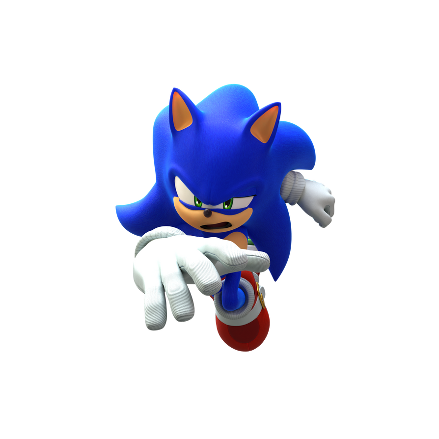 Uh Oh! Let's Speed Up! / Sonic Render by gaster-2 on DeviantArt