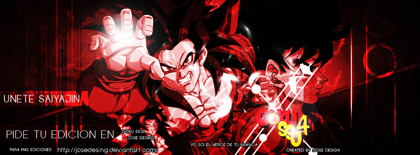 Portada Para Pagina Goku Ssj4 by JoseDesing on DeviantArt Portada Para Pagina Goku Ssj4 by JoseDesing on DeviantArt