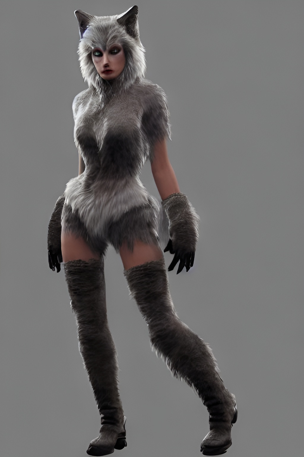 Boots With The Fur by MadamePoe on DeviantArt