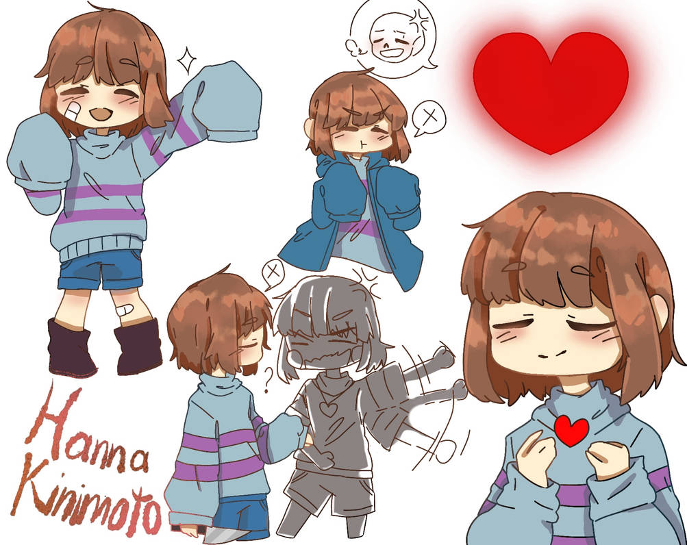 Fallbacktale Frisk Undertale Frisk by Hanna-Kinimoto on DeviantArt