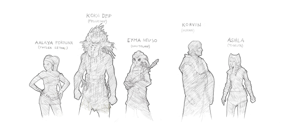 Jedi characters