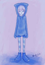 Blue Snow Child