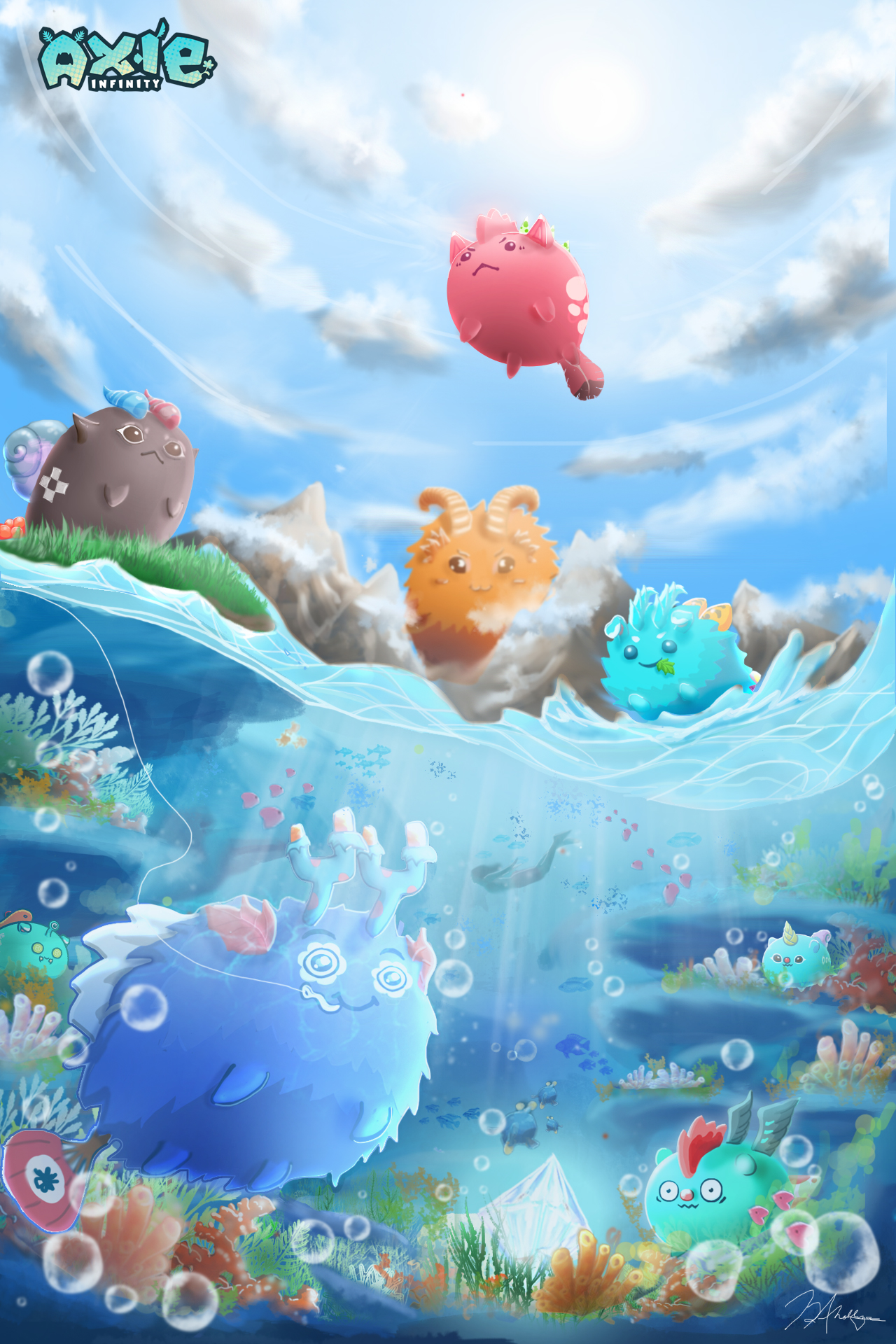 Axie Fanart by azelbon31 on DeviantArt
