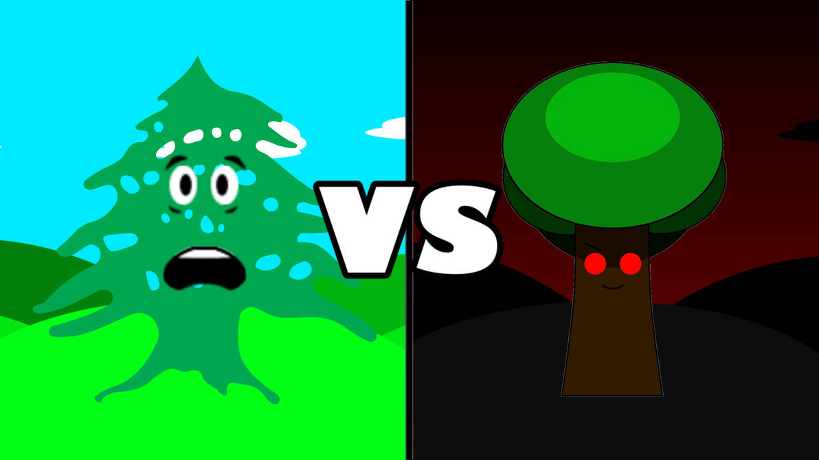 Cedar Tree VS Mr. Tree.EXE by KCTDAE2025 on DeviantArt