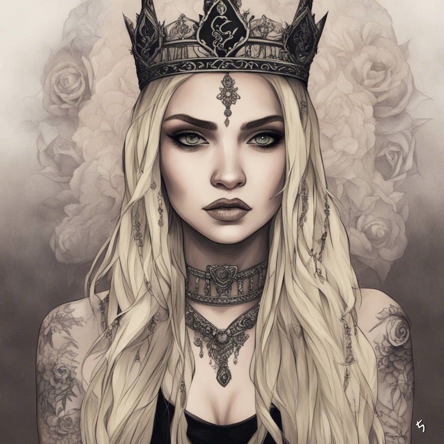 Goth Queen by Sunflower0007 on DeviantArt