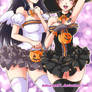 Servamp Halloween Mahiru y Licht Fem