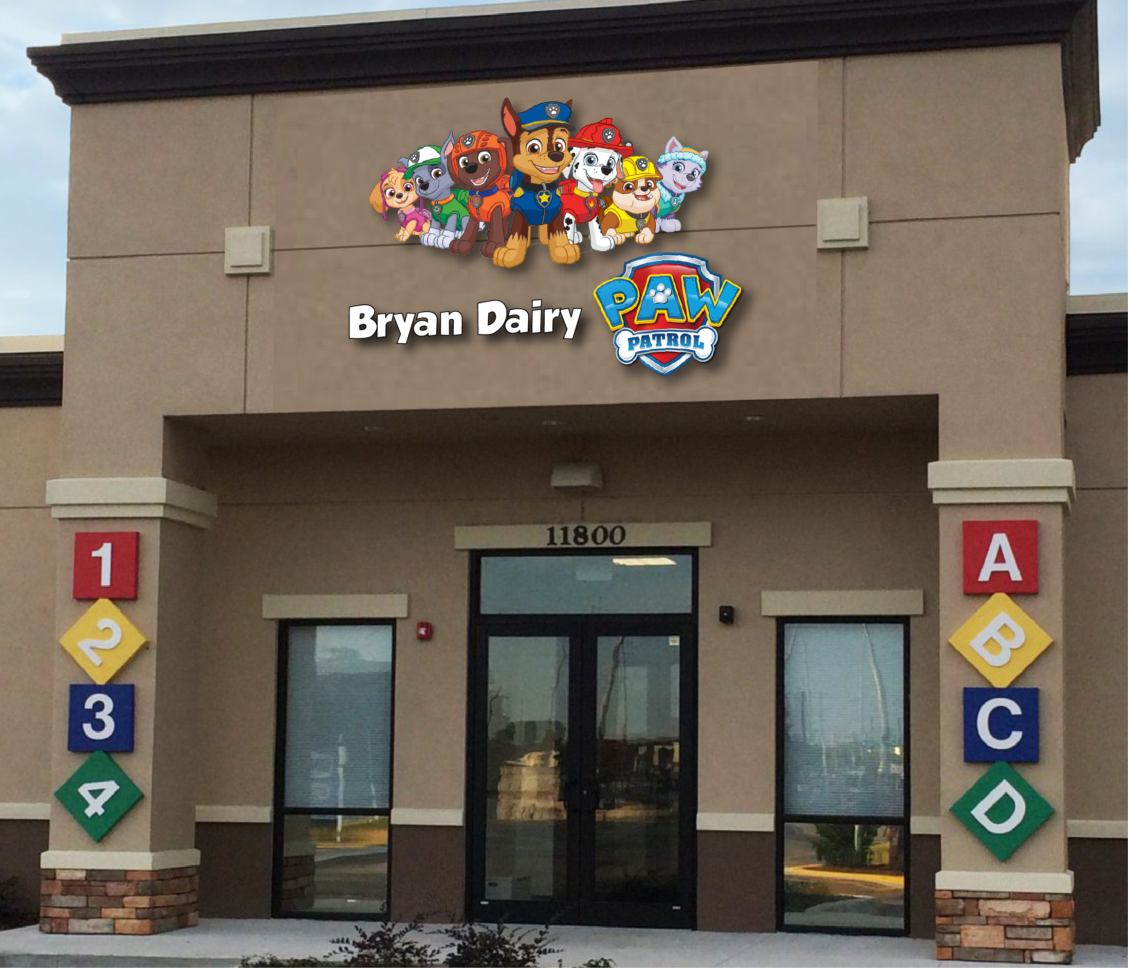 Bryan Dairy PAW Patrol building by mjhenry83 on DeviantArt