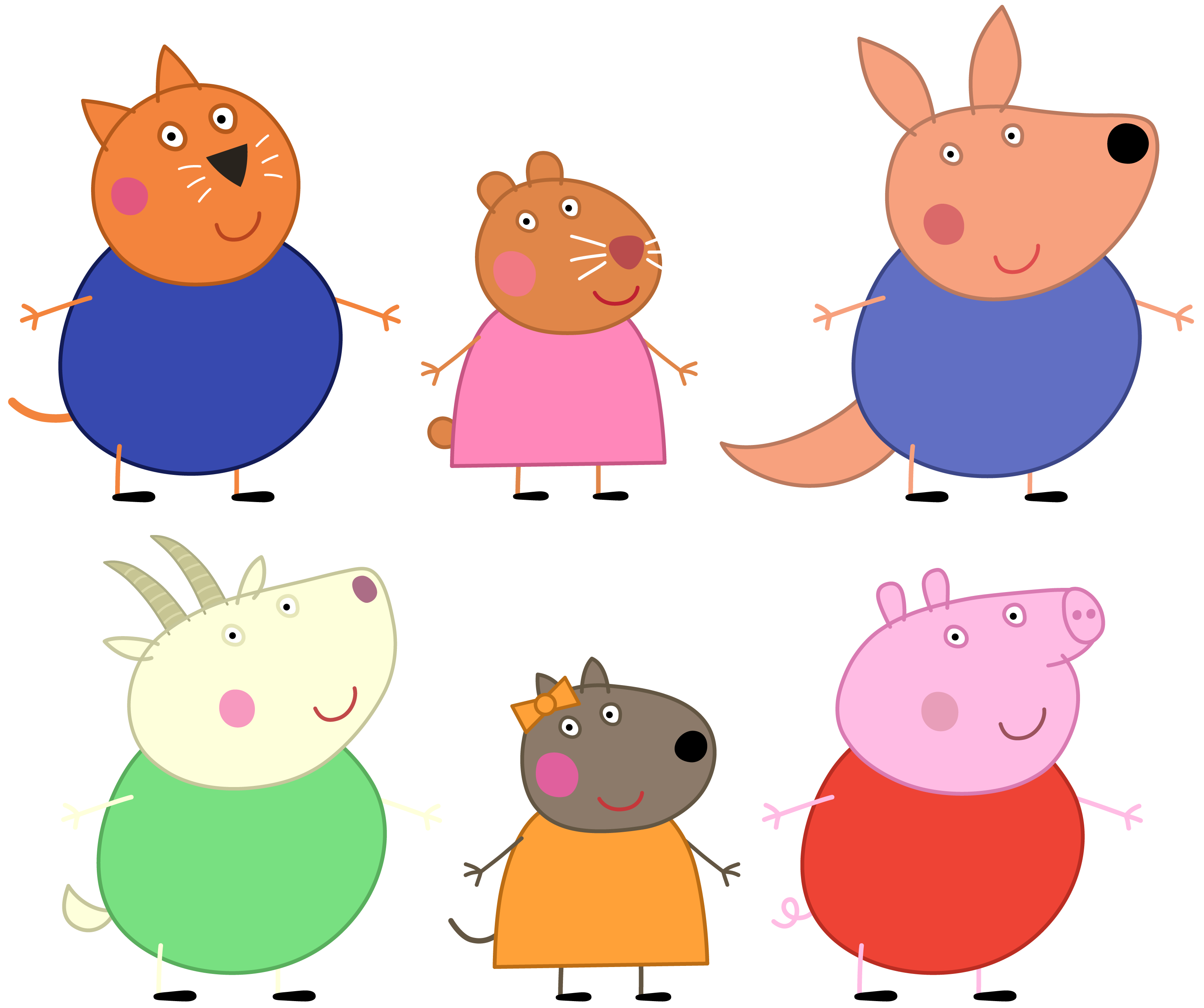 MHS Peppa Pig Main Six As Grown Ups VECTOR ART By Mjhenry83 On mhs-peppa-pig-main-six-as-grown-ups-vector-art-by-mjhenry83-on