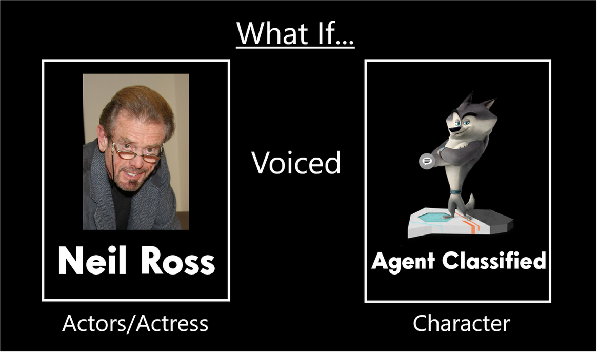 What if Neil Ross voiced Agent Classified? by mjhenry83 on DeviantArt