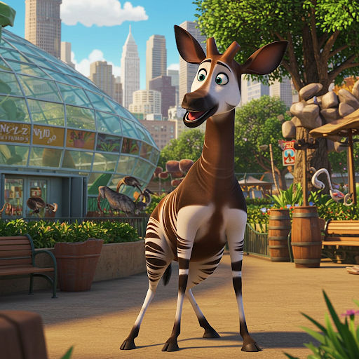 Odee Elliott the Okapi! by mjhenry83 on DeviantArt