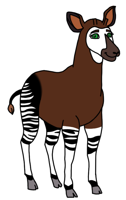 Orokana the Okapi by mjhenry83 on DeviantArt
