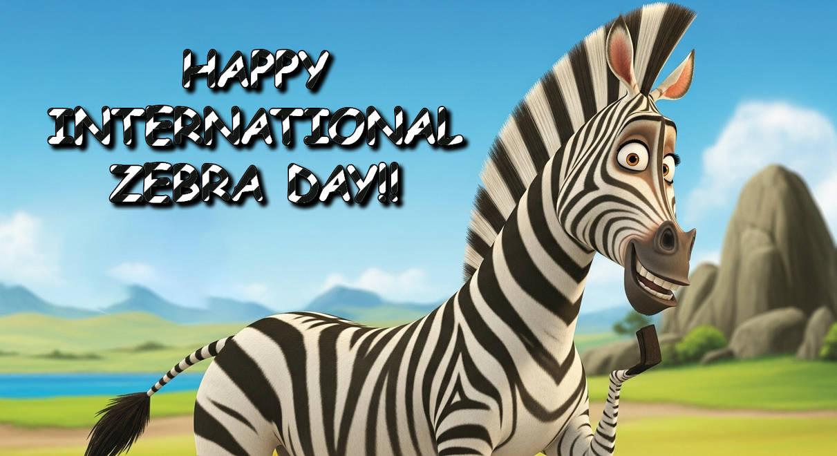 Zebra Tuesday Happy International Zebra Day! (with Marty) by mjhenry83 on DeviantArt