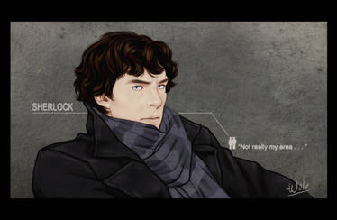 Sherlock pouts