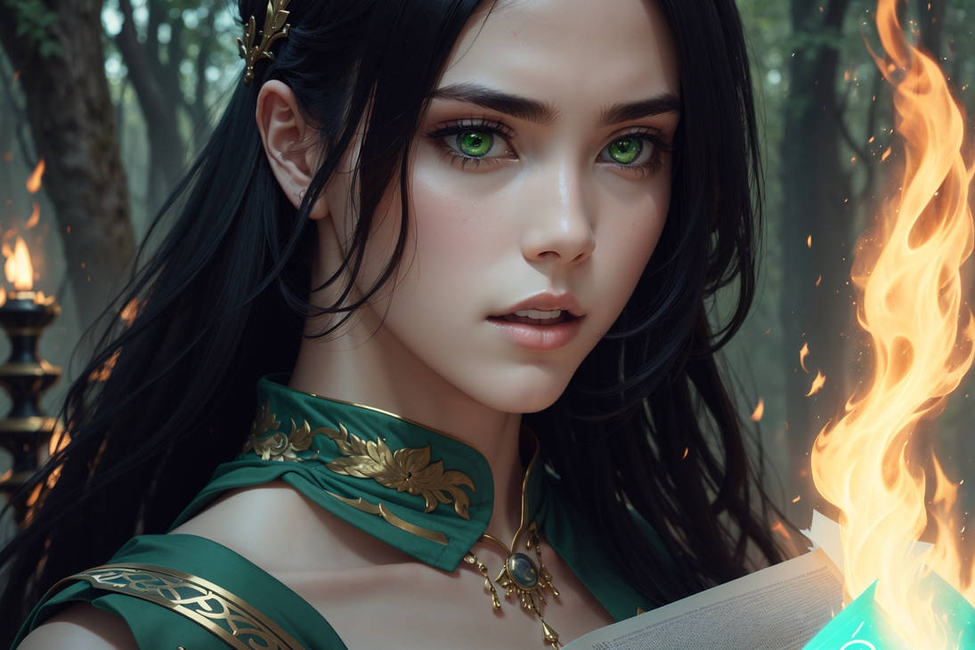 Discovering a fire spell! by Geezergun on DeviantArt