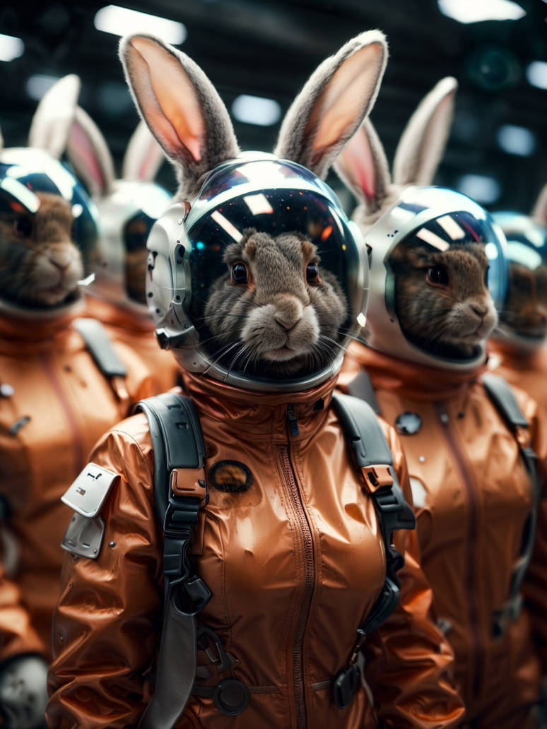 Rabbits of questionable repute from outer space by Geezer-gun on DeviantArt