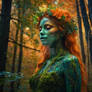 Dryad of a Gaelic forest