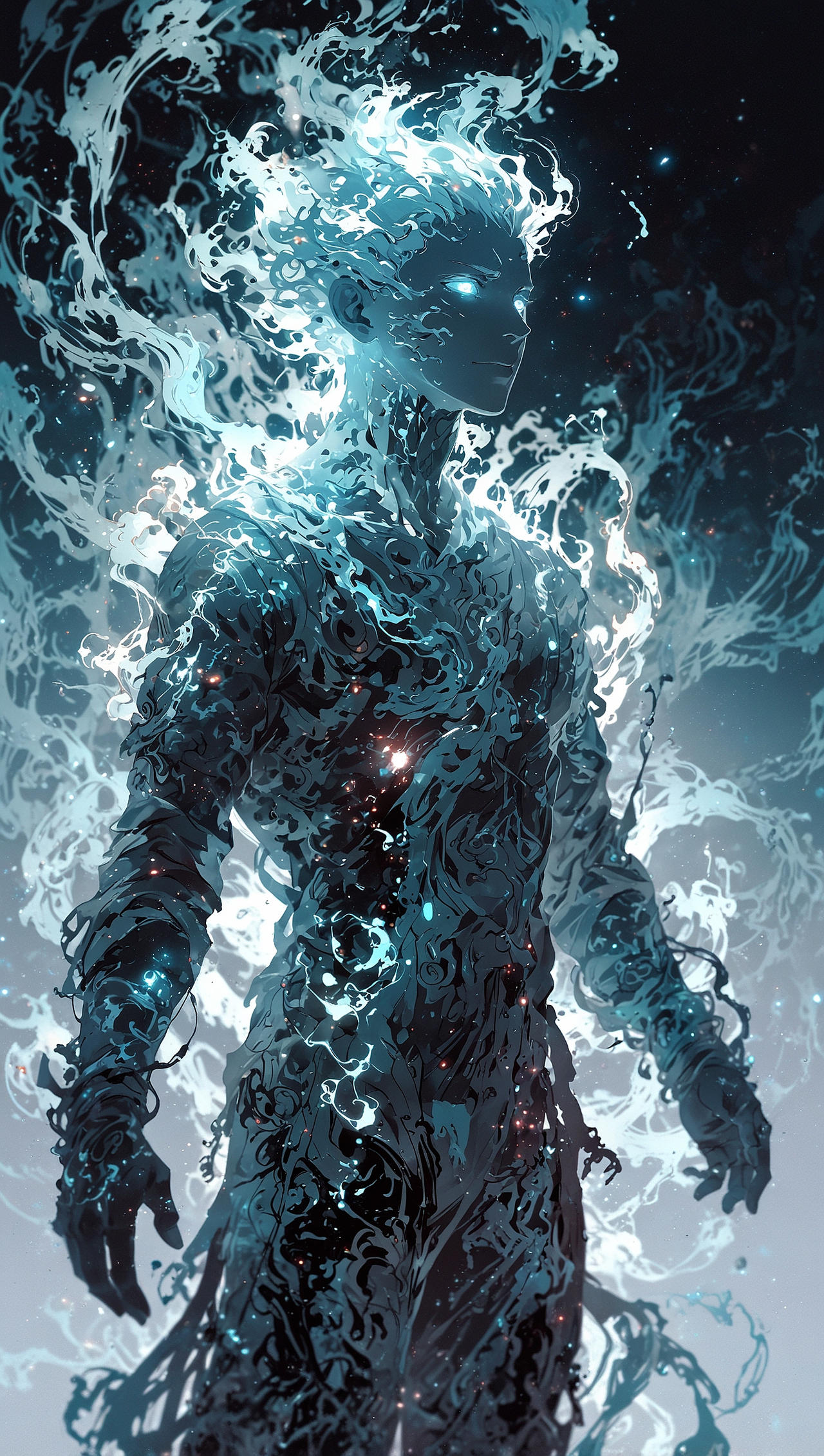 Electric elemental by Geezer-gun on DeviantArt
