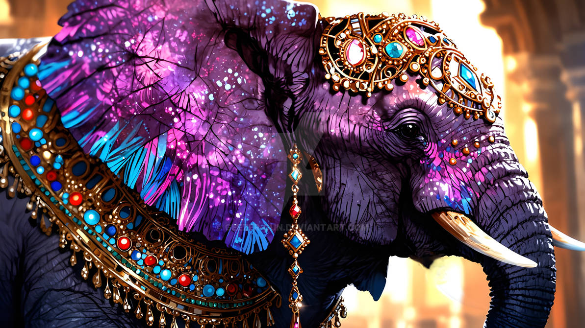 Adorned Elephant Celebration by Geezer-gun on DeviantArt