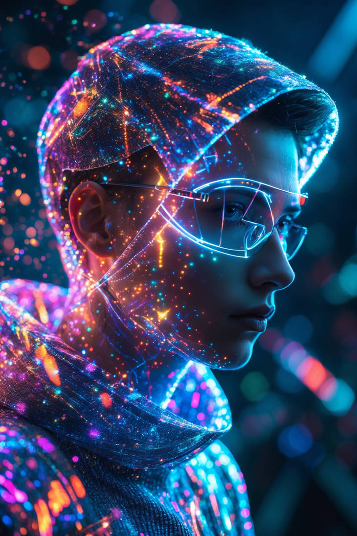 A holographic quantum computer entity by Geezer-gun on DeviantArt