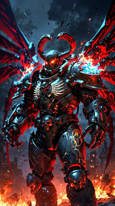 Chaos Space Marine Chaplin Deth-Zed