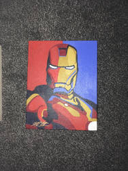 Ironman in acrylic 