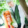 Holo Eating Apple, Spice and Wolf Cosplay