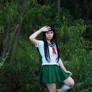 Kagome Exploring the Woods Cosplay