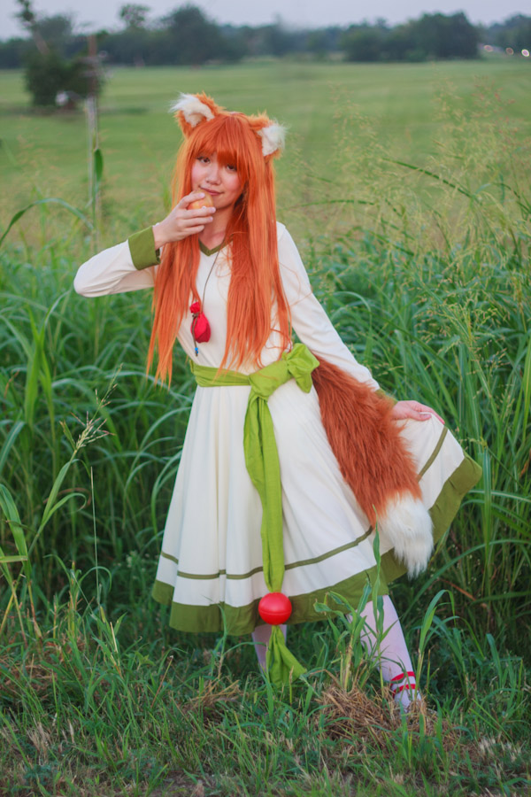 Holo's Green Dress Cosplay