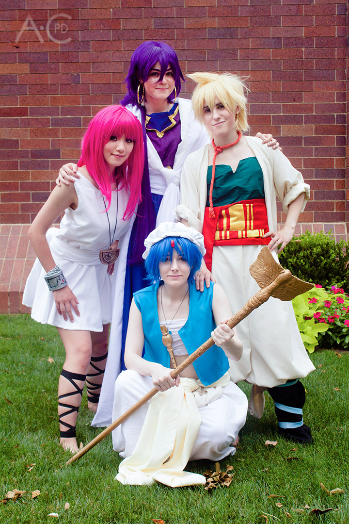 FM-Anime – Magi: The Labyrinth of Magic Aladdin Cosplay Costume