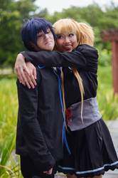 Utau Hugs Ikuto by firecloak